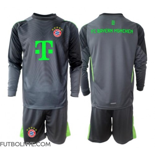 Camiseta Bayern Munich Portero Visitante Equipación para niños 2025-26 manga larga (+ pantalones cortos)